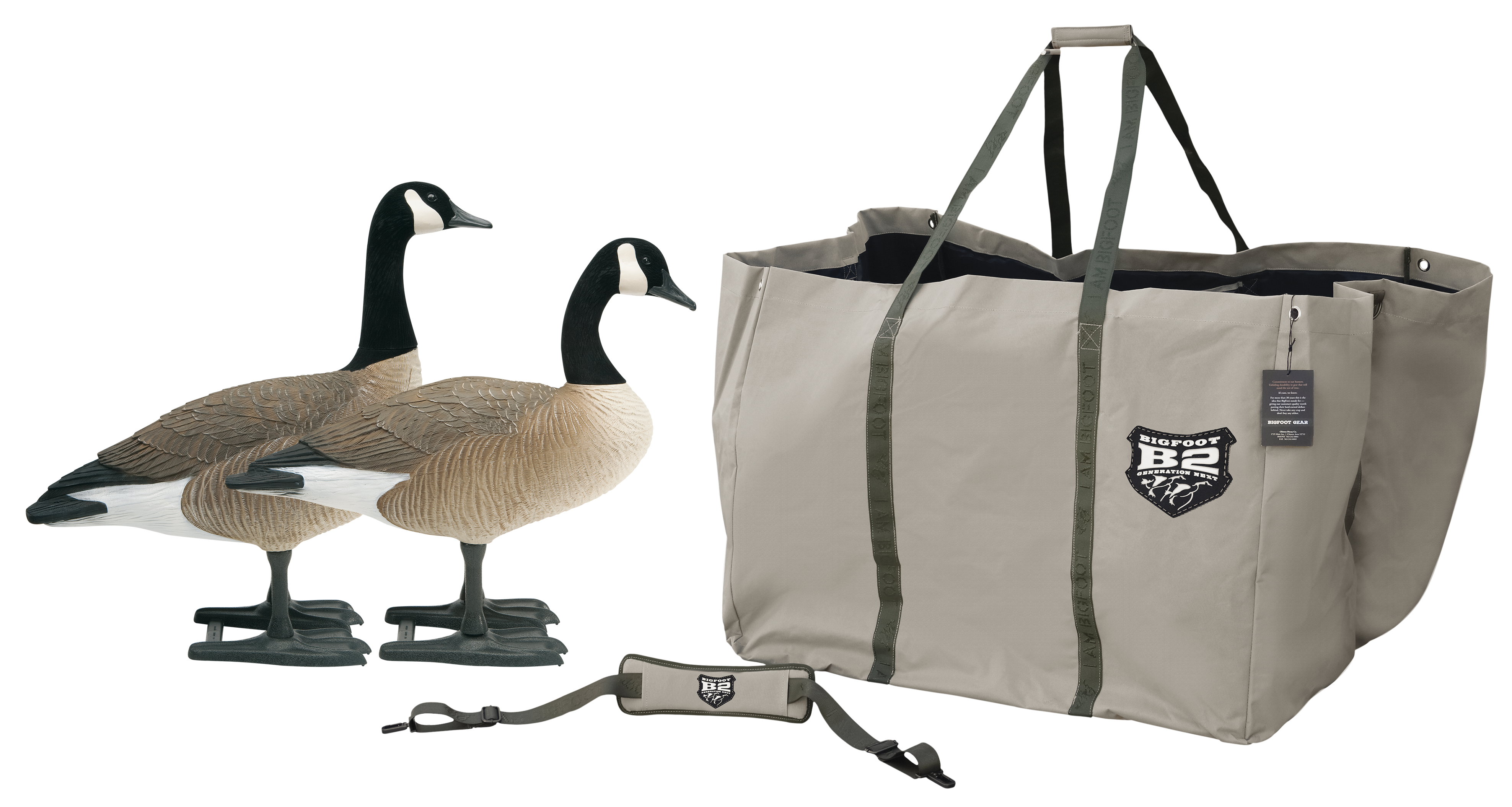 Big Foot B2 Full-Body Canada Goose Decoy Pack with Bag | Cabela's
